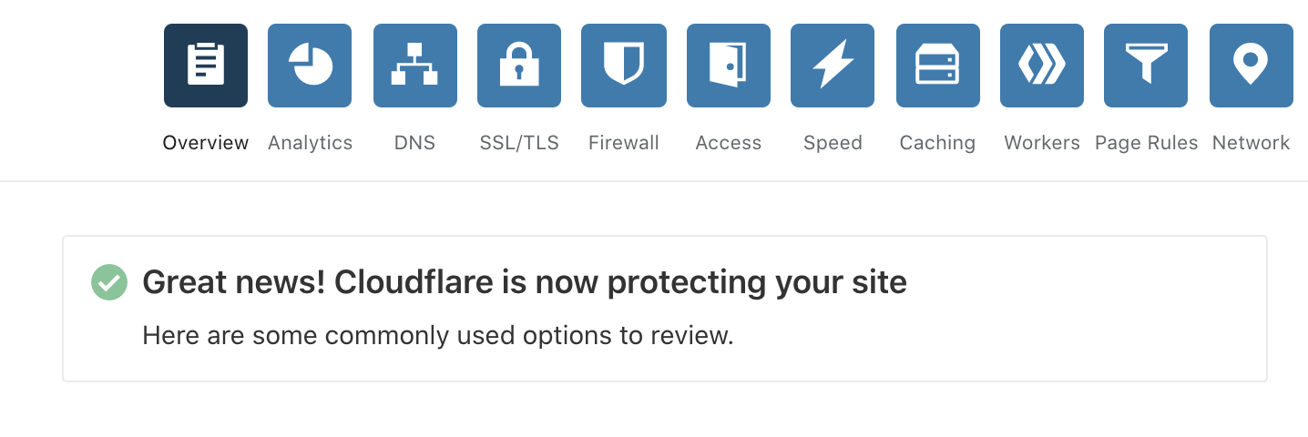 Configure Cloudflare - Done