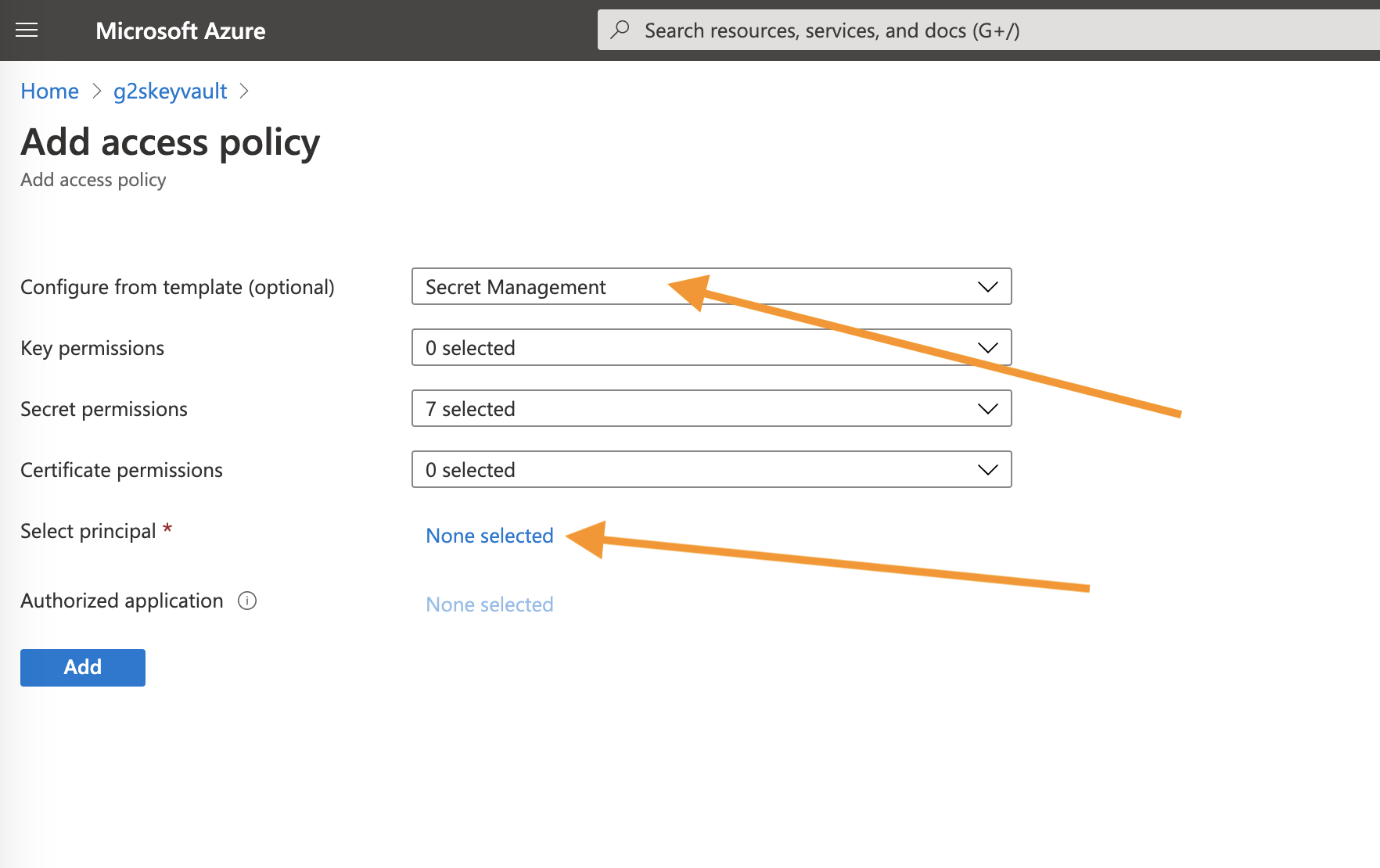 add-access-policy